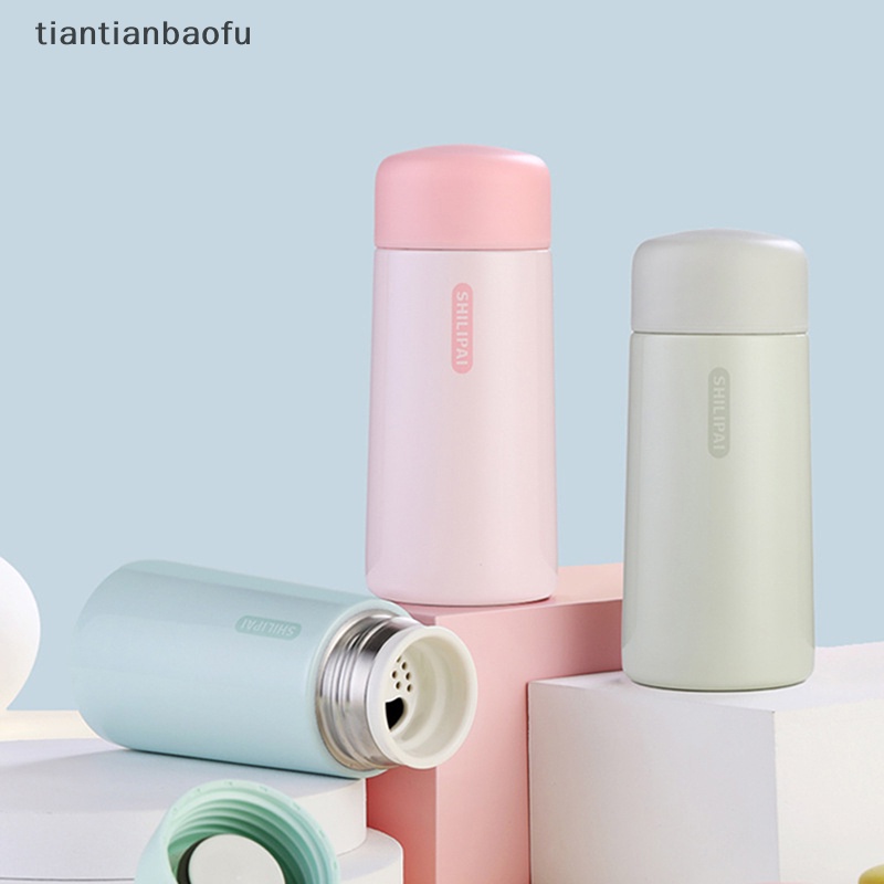 [tiantianbaofu] Gelas Termos Stainless Steel 150ml Ultra Compact Portable Anti Bocor Water Cup Butik