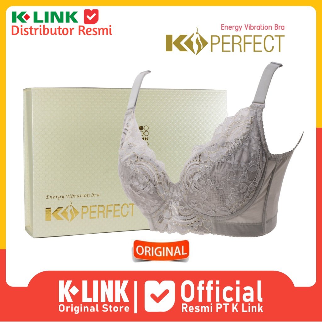 K Perfect Energy Vibration Bra Original BH Kesehatan Terapi Pembesar Pengencang Payudara Original