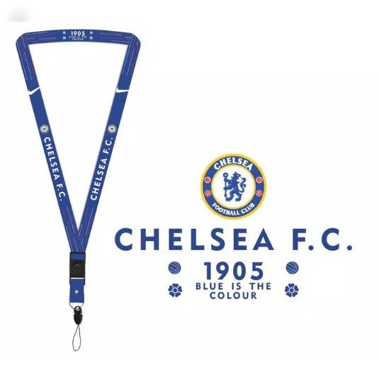 

Tali Lanyard CHELSEA Aksesoris Custom Lanyard Gantungan Kunci HP POD Lanyard Tali ID Card