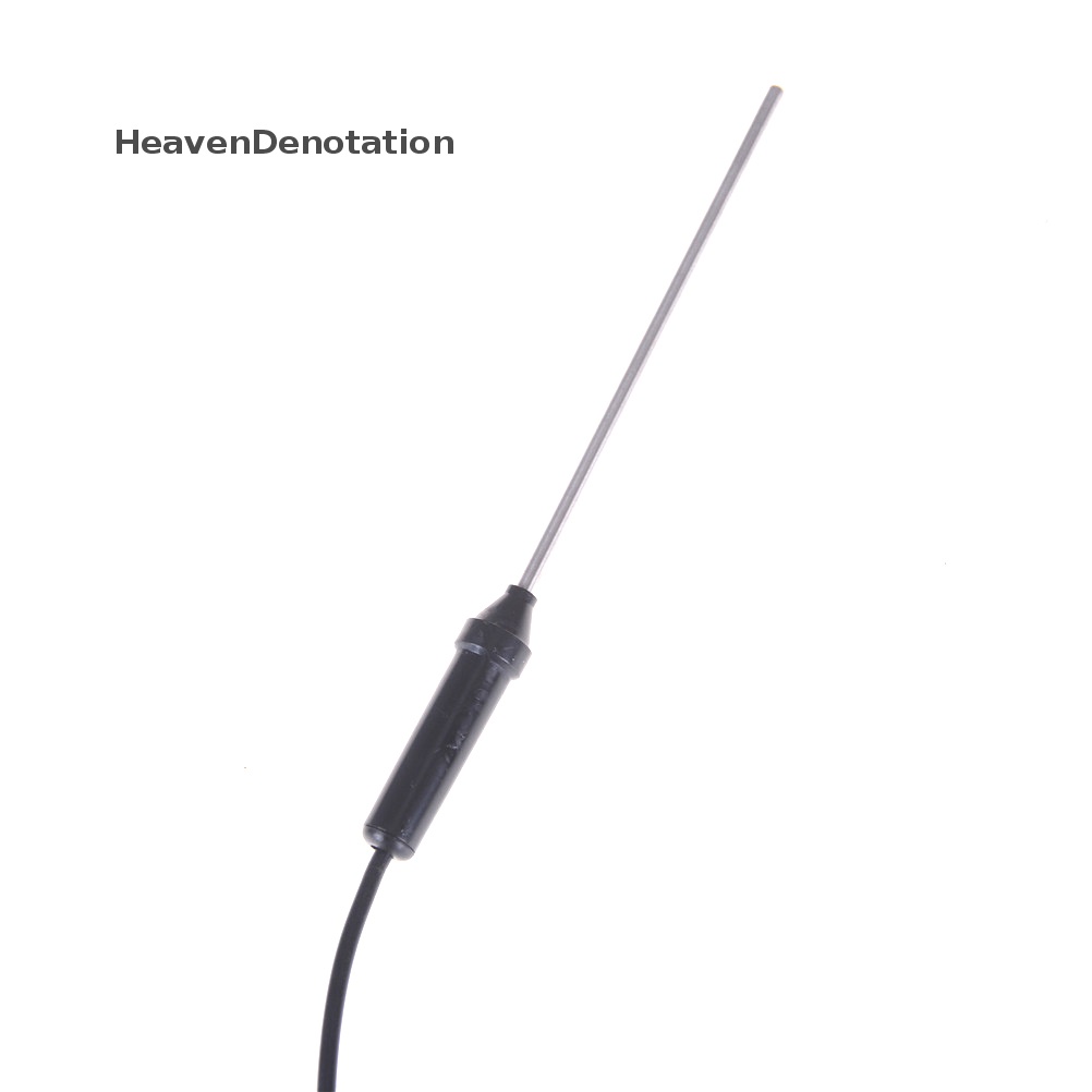 [HeavenDenotation] Probe Stainless Steel Thermocouple Tipe K Untuk Termometer Suhu Digital 1pcs Thermocouple Probe Sensor Temperature Controller Tipe K Dengan Kabel Kawat TP-0