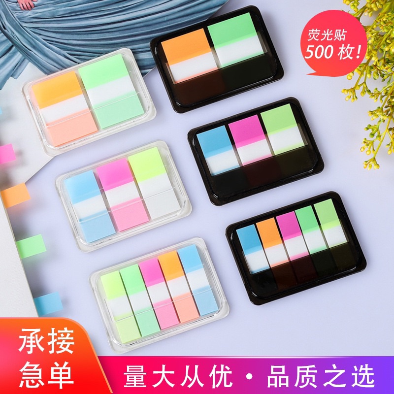 

Sticky Notes Portable - Sticky Notes Plastik - Index Warna [thehanscorner]