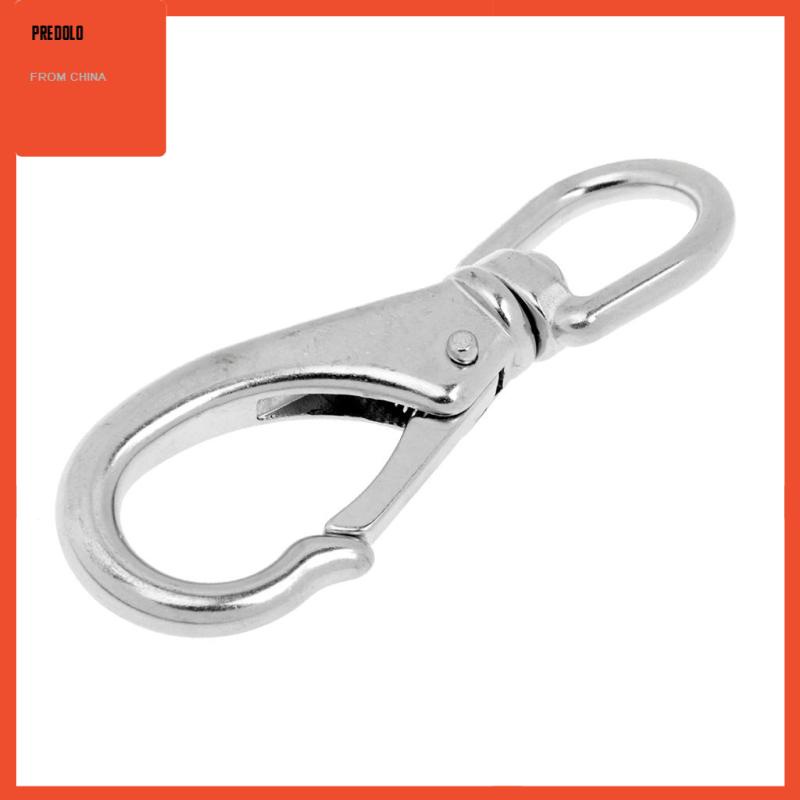 [Predolo] 1pcs Snap Hook Bahan Stainless Steel Dengan Snap Hook Untuk Perahu 65mm 85mm 95mm 115mm -