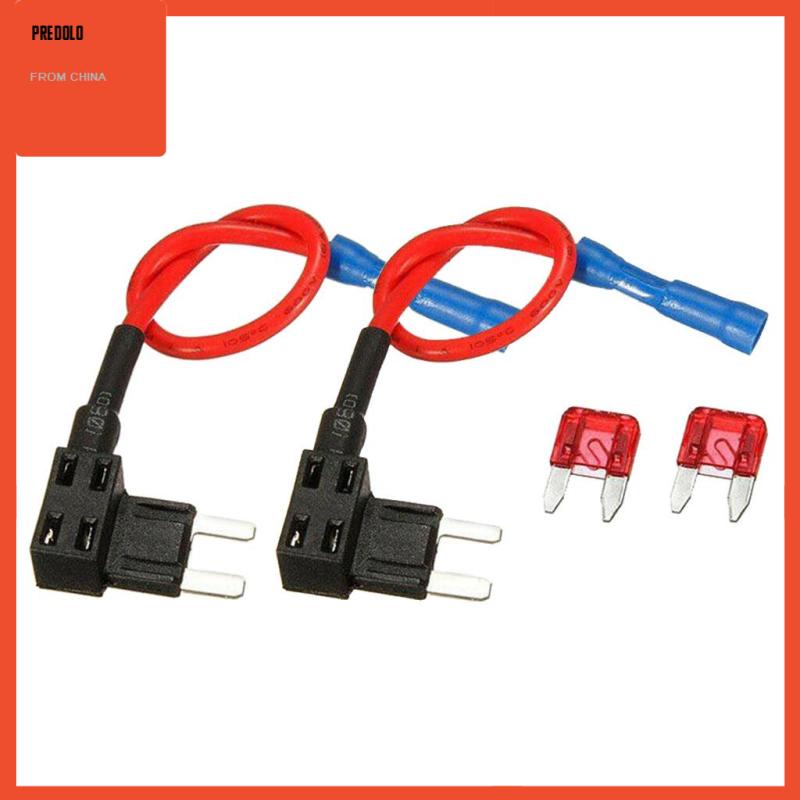 [Predolo] Sekring Sirkuit 2x Tap ATS Mini Adaptor Rangkaian Ganda Low Profile Blade Fuse