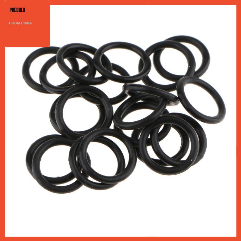[Predolo] 20x Motor Twin Drain Plug O- Hitam Untuk
