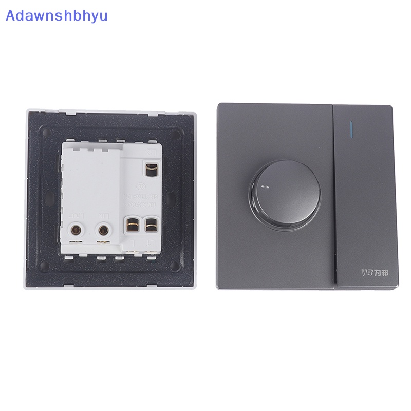 Adhyu 220V Universal Adjustment Ceiling Fan Speed Control Switch Tombol Dinding Dimmer ID