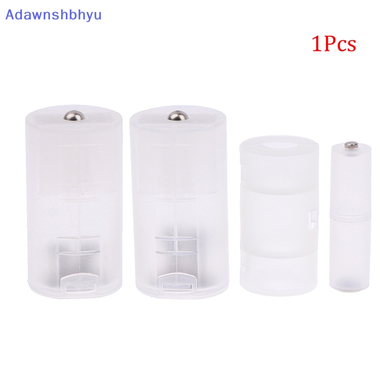 Adhyu 1Pcs Konverter Kotak Penyimpanan Adapter Case Kombinasi AAA to AA  Id