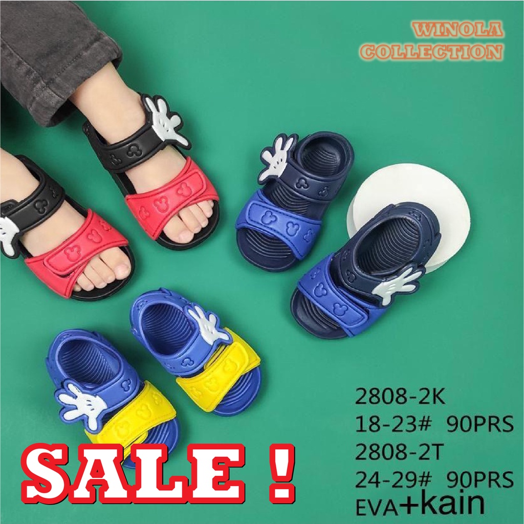 Sandal Gunung Baby Prewalker Unisex Eva Mickey Winola Collection WNL 2808