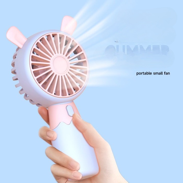 DS CS1323 Kipas Angin Mini Genggam Tangan Mini Fan Cute Protable USB / Kipas Angin Kencang / Mini Fan Recharger portable