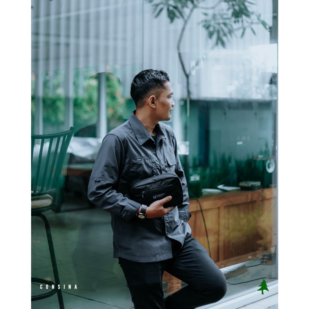 Kemeja Lapangan Outdoor Consina Monserrate Baju Traveller