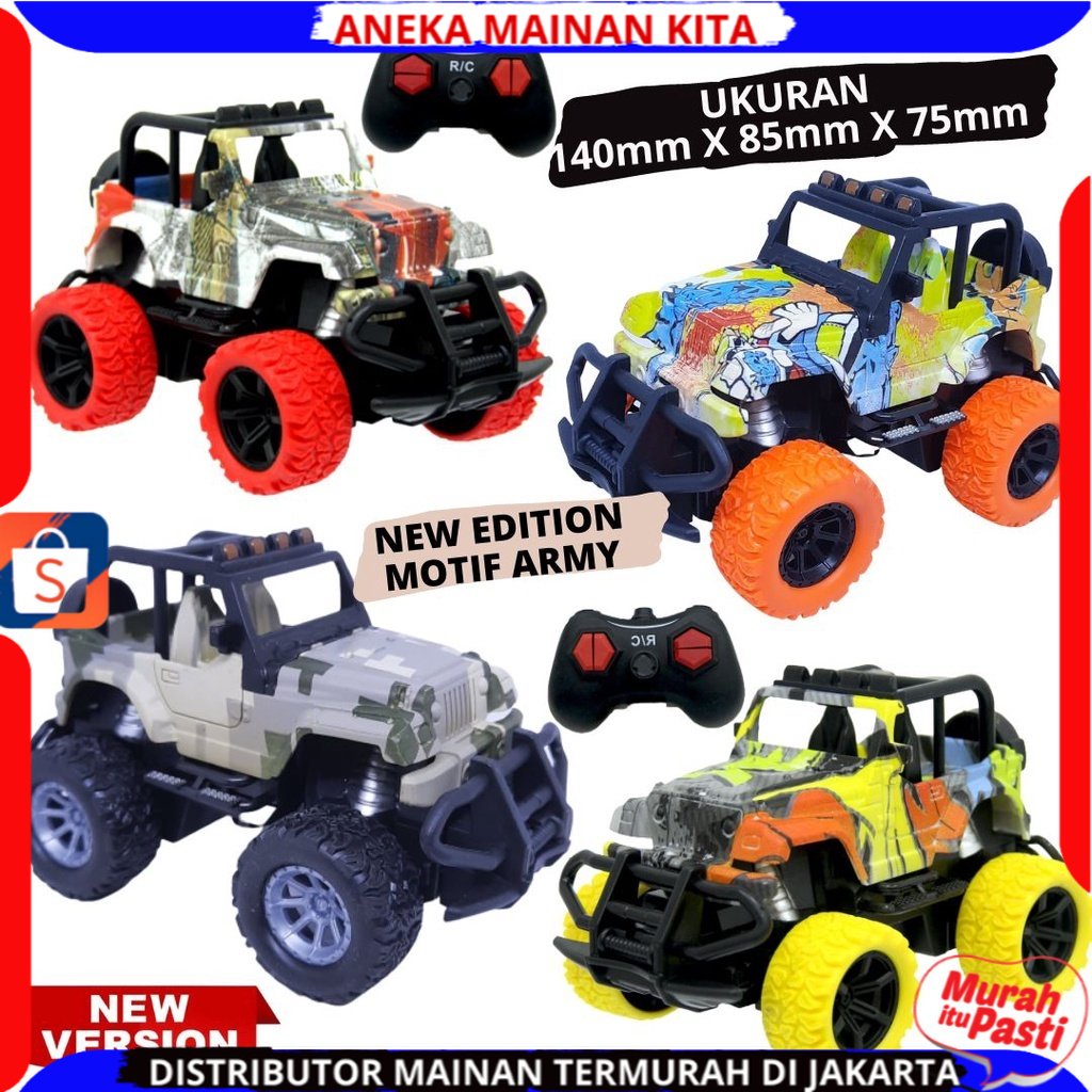 RC Offroad Jeep Climber New Mainan Anak Laki Laki Mobil Remote Control
