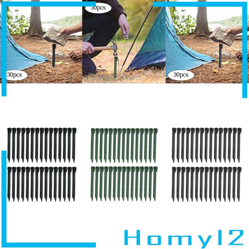 [HOMYL2] 30buah Camping Stakes Multiuse Tahan Lama Heavy Duty Kuat Pasak Tenda