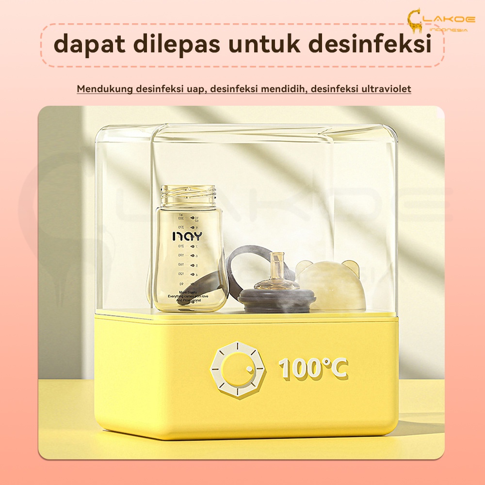 Lakoe 3IN1 Botol Susu Bayi Botol Minum Anak Bayi/Sedotan Botol bayi BPA FREE 240ml300ml