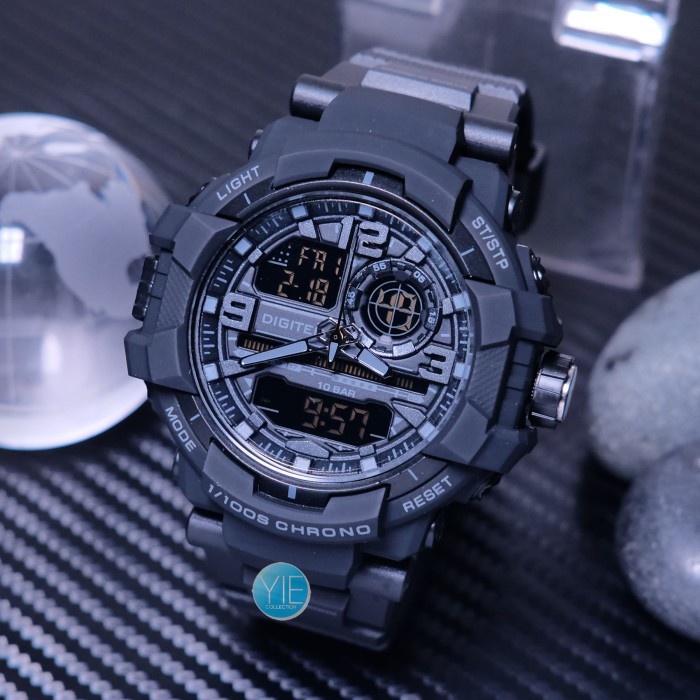 Jam Tangan Pria Digitec Sport Army Terbaru DA 2175 Original Anti Air