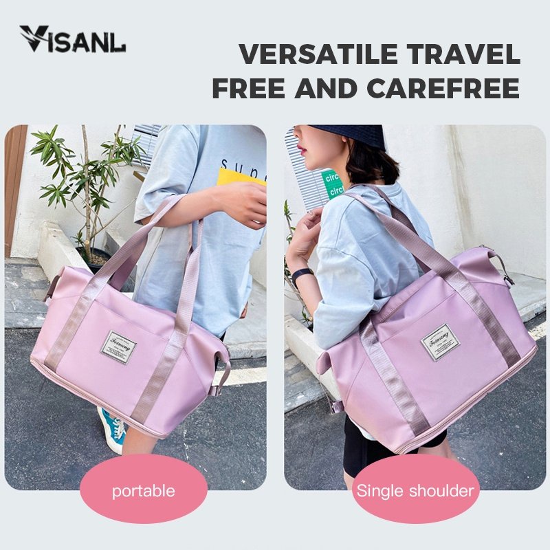 PORTABLE GYM BAG / TAS FITNESS / TAS HAND CARRY/TAS TRAVEL BESAR ANTI AIR  VS-126