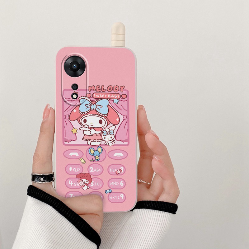 【Phone Style】Kuromi Melody Soft Case HP OPPO A3S C1 A15 A15S A35 2021 A53 A33 A31 A5 A9 2020 F1S F9 Pro F11 A7 A5S A12 A11K A57 A39 A83 A91 A36 A76 A96 A74 A95 A52 A92 A54 A93 A94