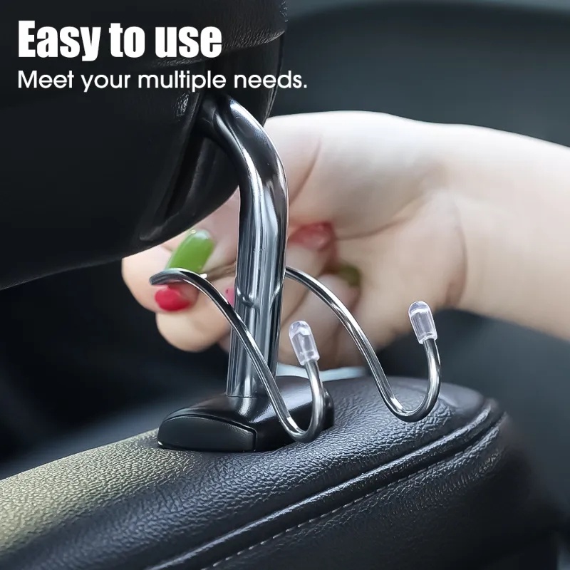 Pengait Kursi Mobil/Gantungan Sandaran Kepala Kursi Punggung Tersembunyi Untuk Handbag Shopping Bag/Car Accessories Hook Auto Organizer