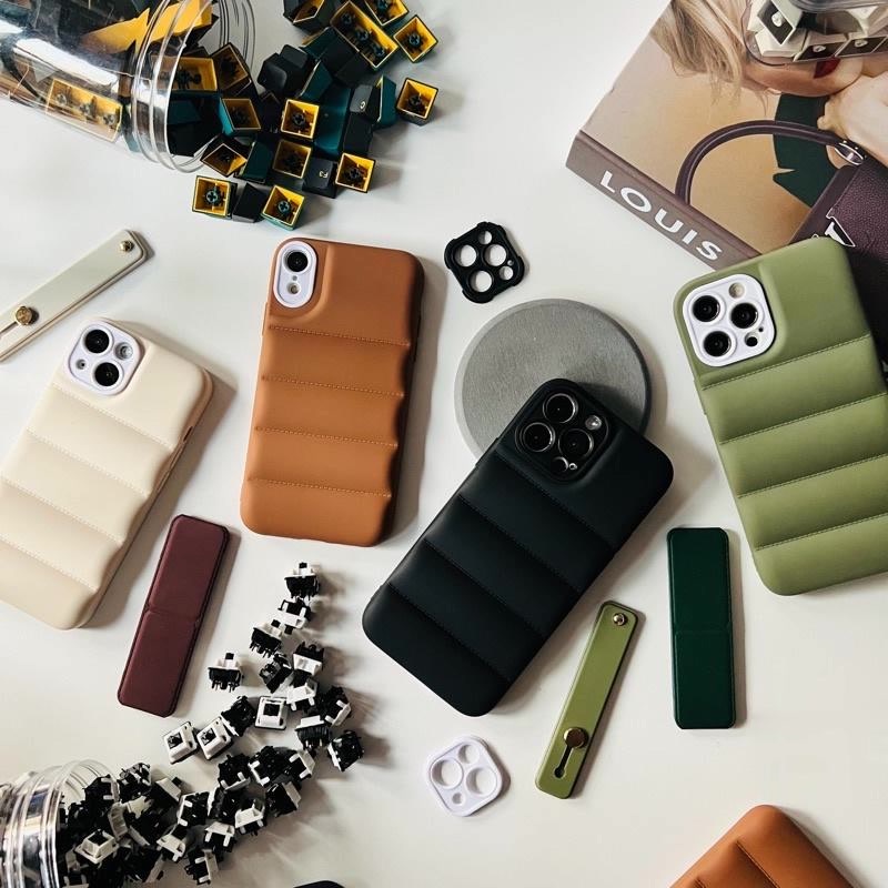 CASE COMPATIBLE FOR IPHONE 13 PRO MAX 12 PRO MAX 11 PRO MAX SOFT WINTER DOWN JACKET SILICONE PUFFER 