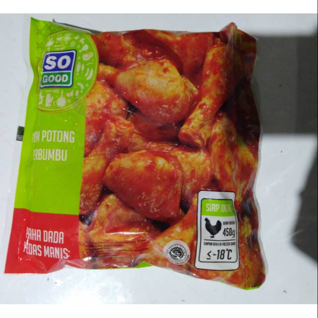 

SO GOOD AYAM POTONG BERBUMBU / PAHA DADA PEDAS MANIS