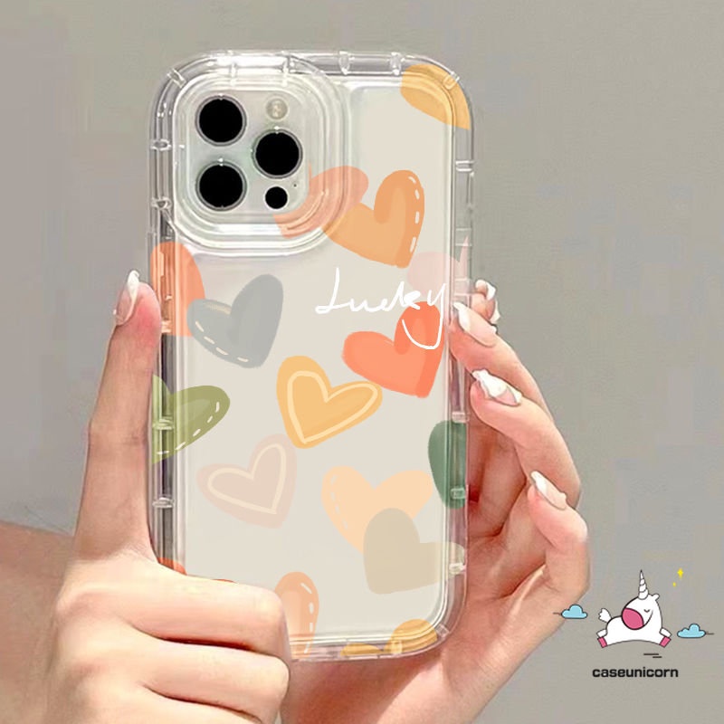 Casing Airbag Shockproof Untuk Redmi 12C A1 9T 10C 10 10A 9 9A 9C NFC Redmi Note 10s 9 8 11s 11 10 10 Pro Max POCO F4 Cat Air Bunga Love Hati Soft Cover Transparan