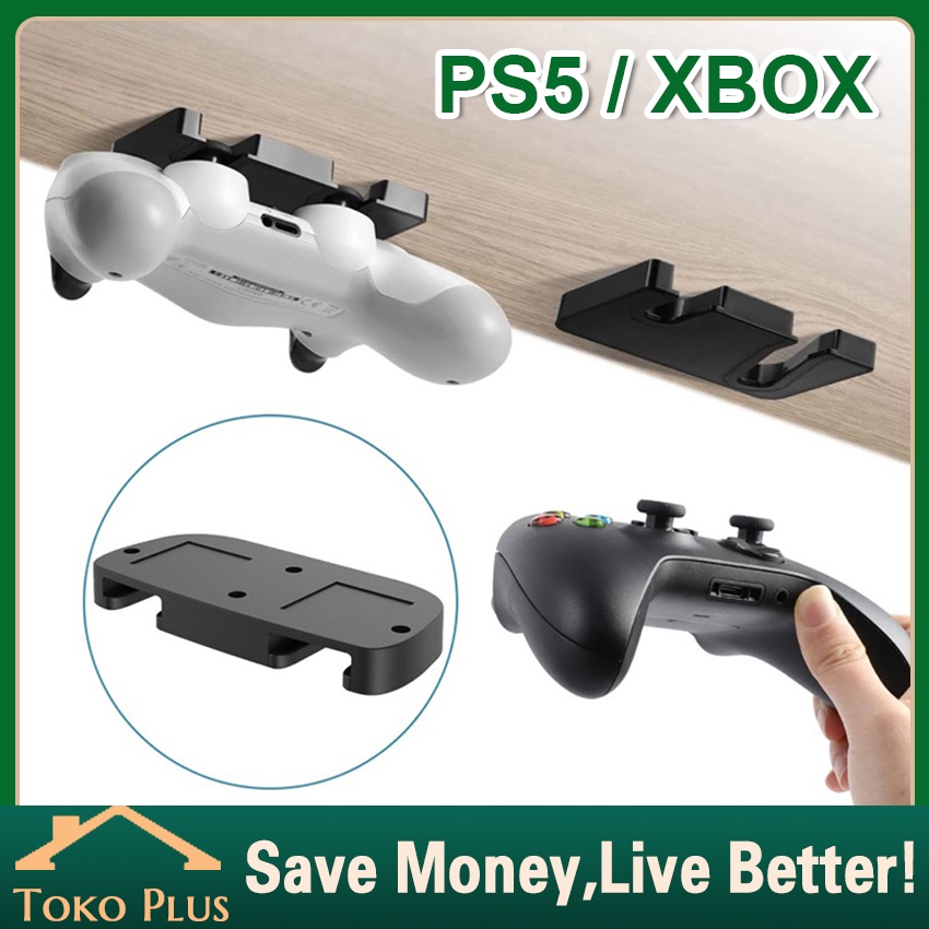 Dudukan Ps4 Ps5 Stick Controller Under the table Meja Stand Hanger Holder Ps4 Ps5 Stand Stik Stick P