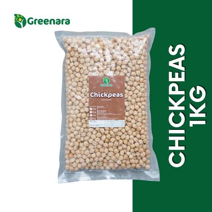 

Diskon Terbaru Chickpeas 1Kg / Kacang Arab / Garbanzo