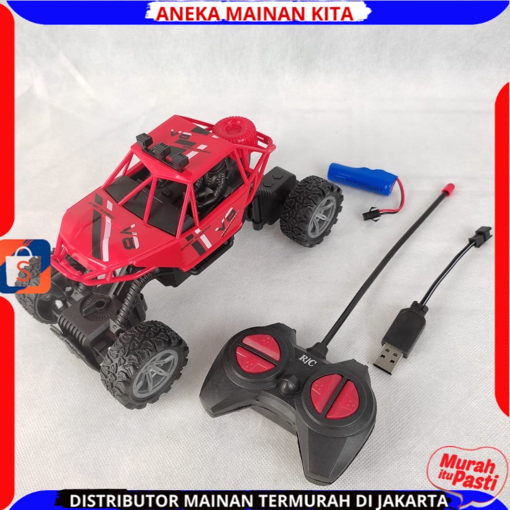 Mobil Remote Control Rock Crawler X-Cross Rally Off-Road Car Mainan Anak-Anak