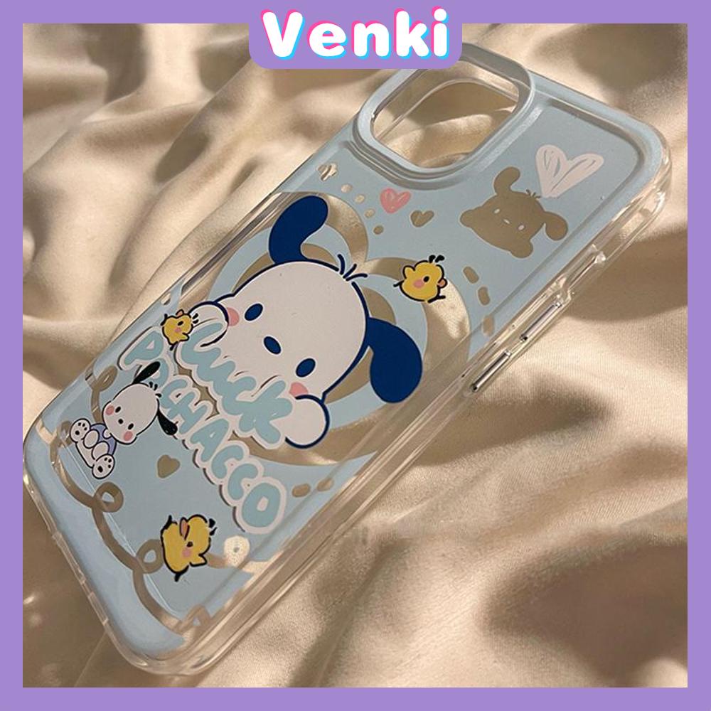 VENKI - Untuk iPhone 11 iPhone Case Bening Lubang Besar Space Case TPU Soft Case Shockproof Protection Camera Karakter Kartun Lucu Kompatibel dengan iPhone 14 13 Pro max 12 Pro Max xr xs