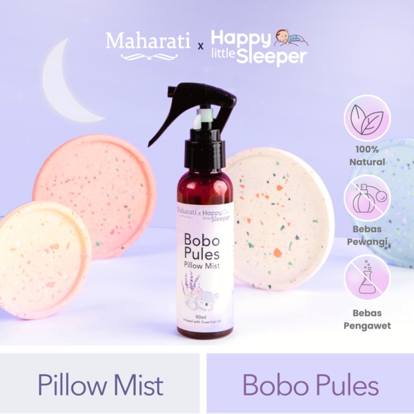 Pillow Mist Linen Spray Aromatherapy Deep Sleep Aid Bed Fabric Linen Room Mist Spray by Bobo Pules Maharati