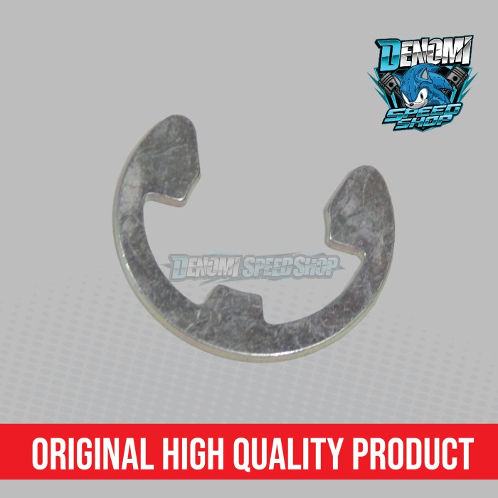 Klip Circlip Clip Kancing Pedal Rem Belakang Yamaha F1ZR FIZR F1Z FIZ R Vega Old Jupiter Z Original YGP 93430-12809