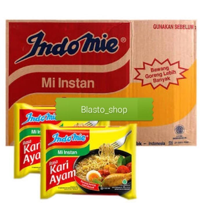 

Terjangkau indomie kari ayam ( karton )