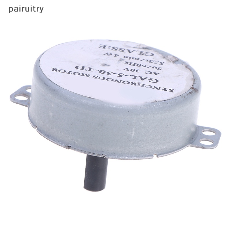 Prt AC 30V Microwave Oven Synchronous Meja Putar Motor Tray Motor Compatible Dengan Galanz Microwave Oven GAL-5-30-TD 4W Aksesoris PRT