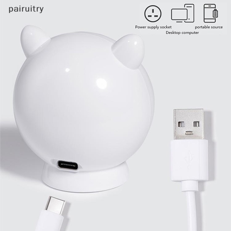 Prt 6W Pengering Kuku Mini USB UV Lampu LED Nail Art Putih Bentuk Telur Desain 120S Cepat Kering PRT