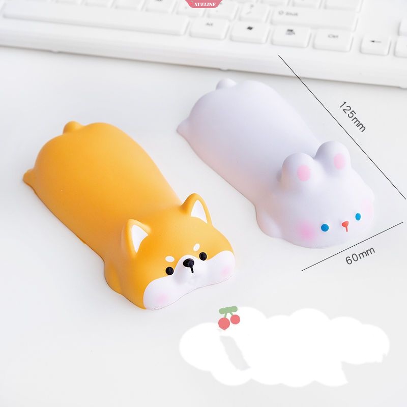 Lucu Mouse Wrist Pad Untuk Mouse Kantor Desktop Komputer Game Dekompresi Bantal Tangan Pergelangan Tangan Istirahat Mendukung Bentuk Kartun Kucing [ZXL]