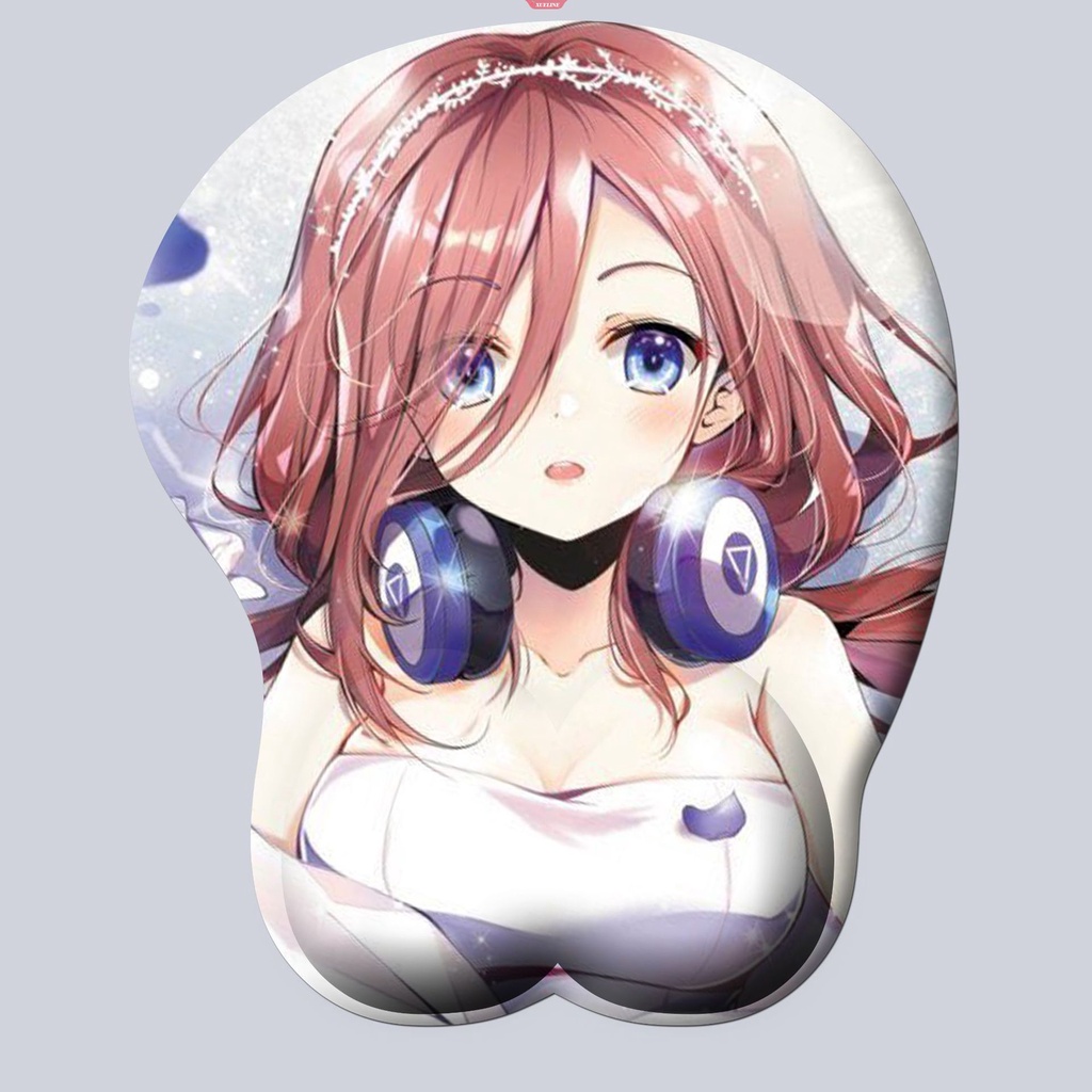 3d Sexy Mouse Pad Kreatif Dua Dimensi 3d Silikon Kecantikan Mouse Pad Pribadi Animasi Kartun Hand Pad Cuff Mouse Pad [ZXL]