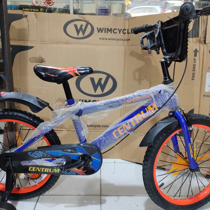 sepeda anak laki laki 7 tahun 18 inchi