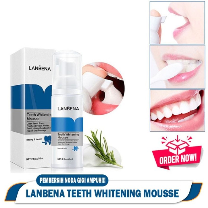 Teeth Whitening Essence Lanbena Pemutih Gigi Kuning Penghilang Kerak