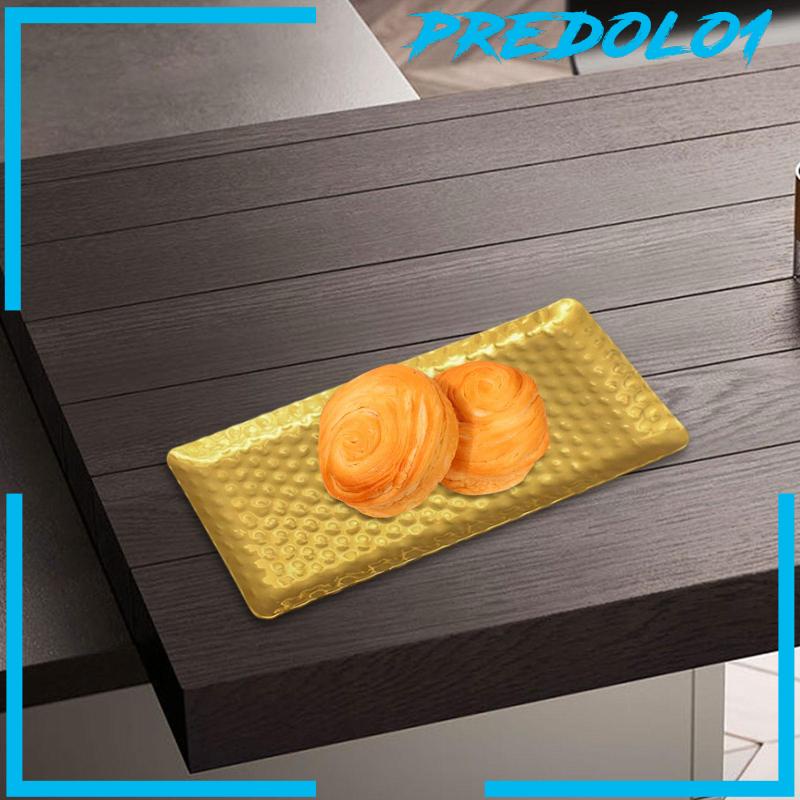 [Predolo1] Nampan Penyimpanan Kamar Mandi Non Slip Serbaguna Vanity Tray Untuk Meja Table Top