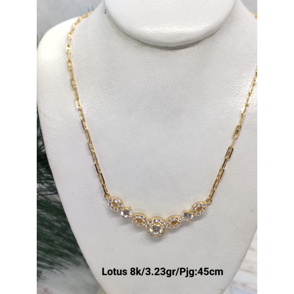 KALUNG AUREL RANTAI PAPERLINA TERBARU KADAR 375