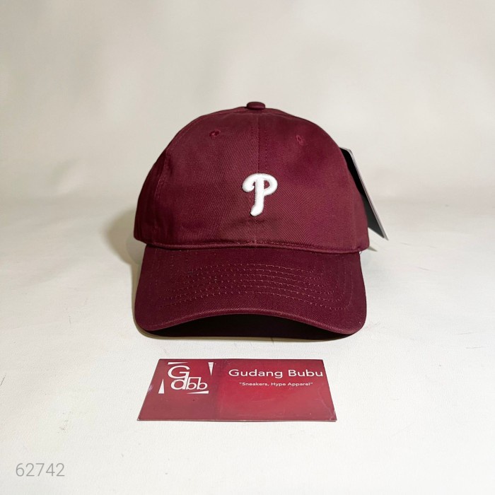 Topi Palace P Logo MLB Basic Red Cap