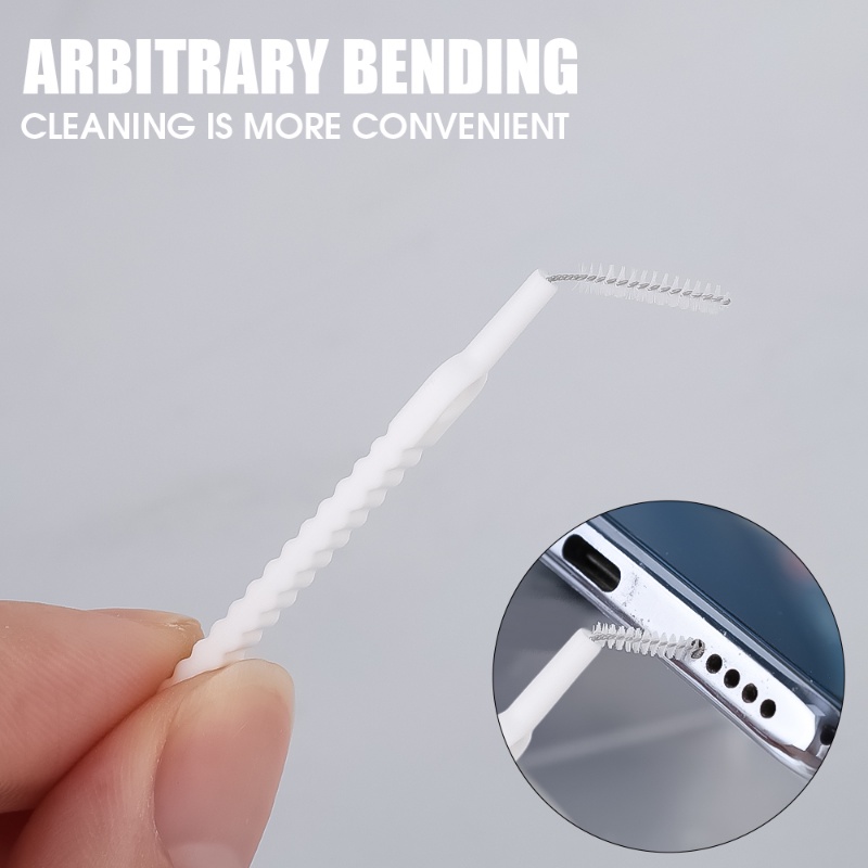 Sikat Pembersih Lubang Kepala Shower/Kitchen Bathoom Phone Hole Clean Small Brushes