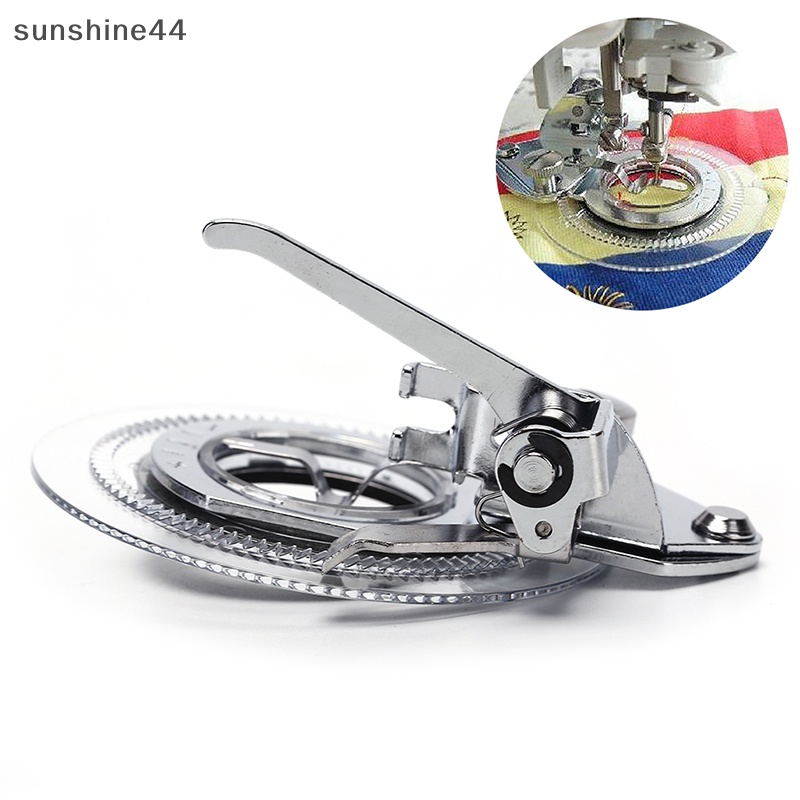 Sunshine al flower stitch circle embroidery presser foot Untuk Mesin Jahit ID