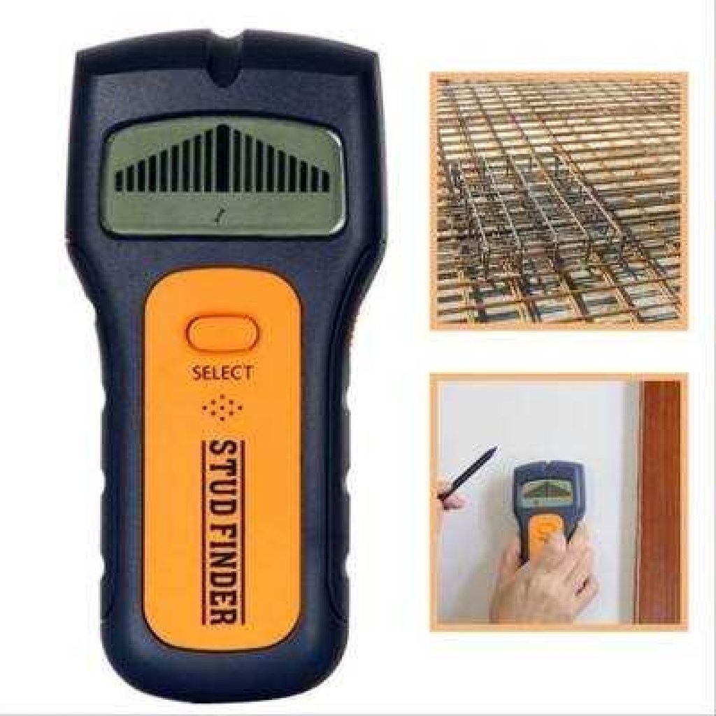 Alat Pendeteksi Logam Kayu Pada Dinding Detector Stud Finder With LCD