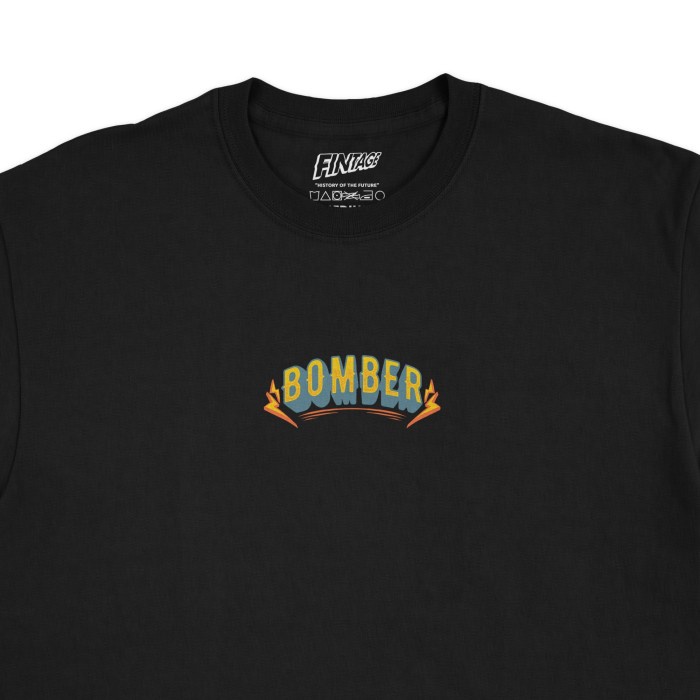 THE BOMBER FINTAGE GRAPHIC TEES