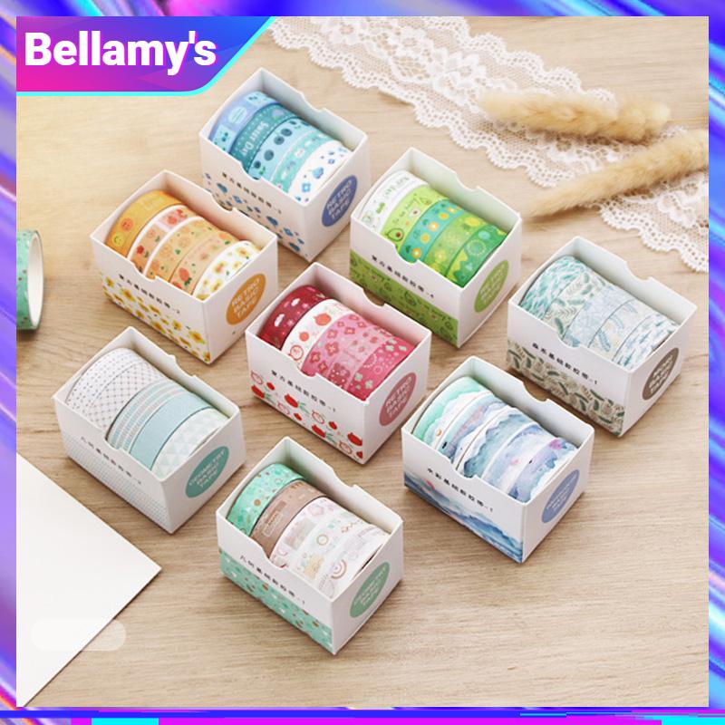 

COD ❤️ Vintage Geometry Tape Diary DIY Bahan Dekoratif Sticker Student Sticker Stationery-Bellamy's