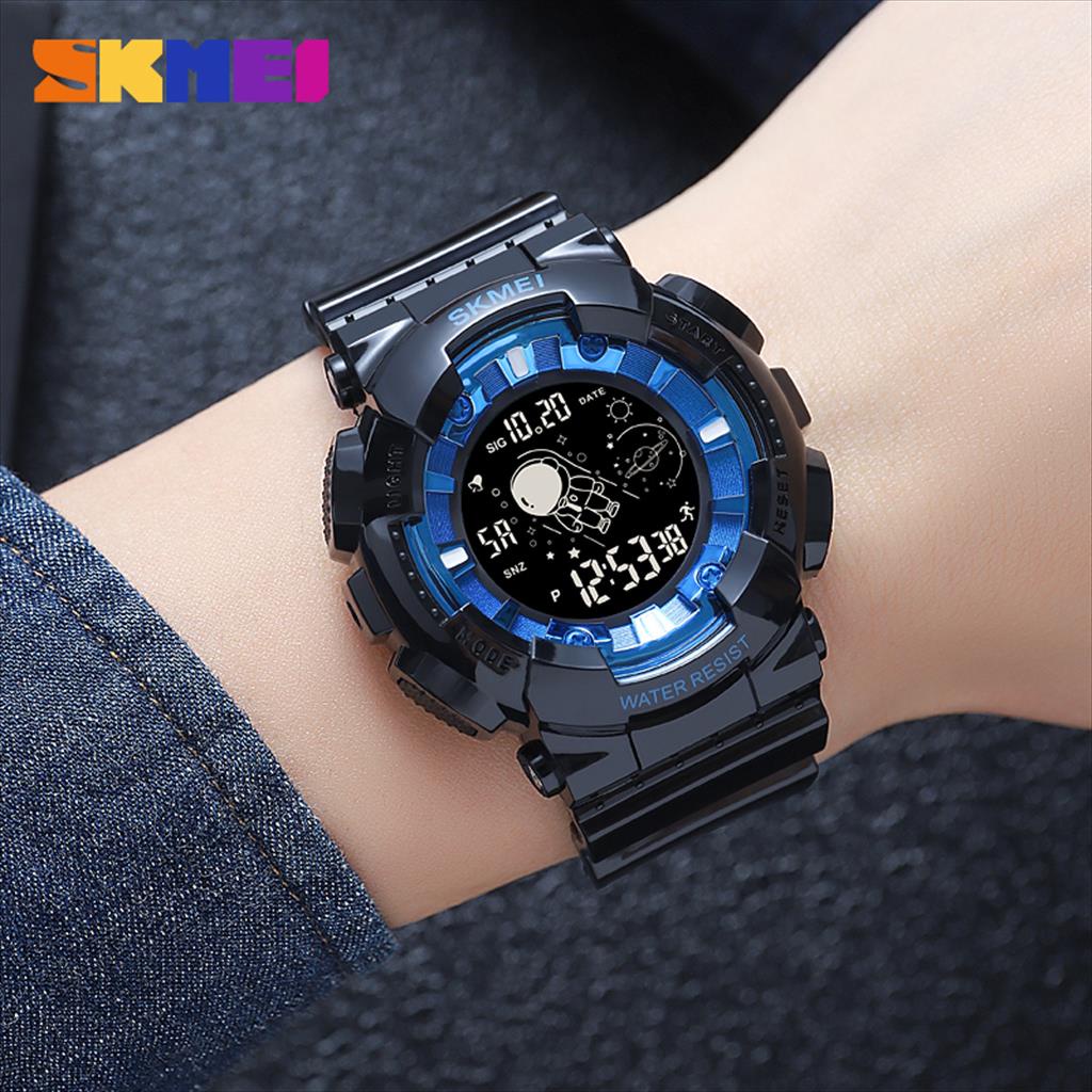 Jam Tangan Digital Pria/ Anak SKMEI 2035 Rubber Anti Air Original