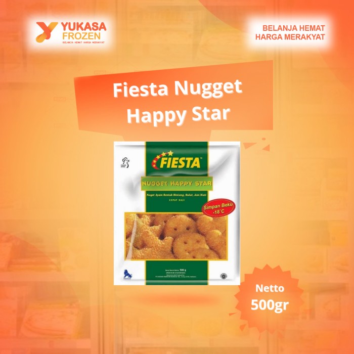 

Fiesta Nugget Happy Star 500gr