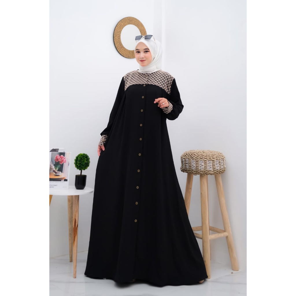 MERONA-GAMIS CRINKLE POLOS SYAZANI DRESS EXSLUSIVE ANNADIYA/GAMIS CRINKLE AIRFLOW/gamis crinkle jumbo/gamis polos wanita muslimah