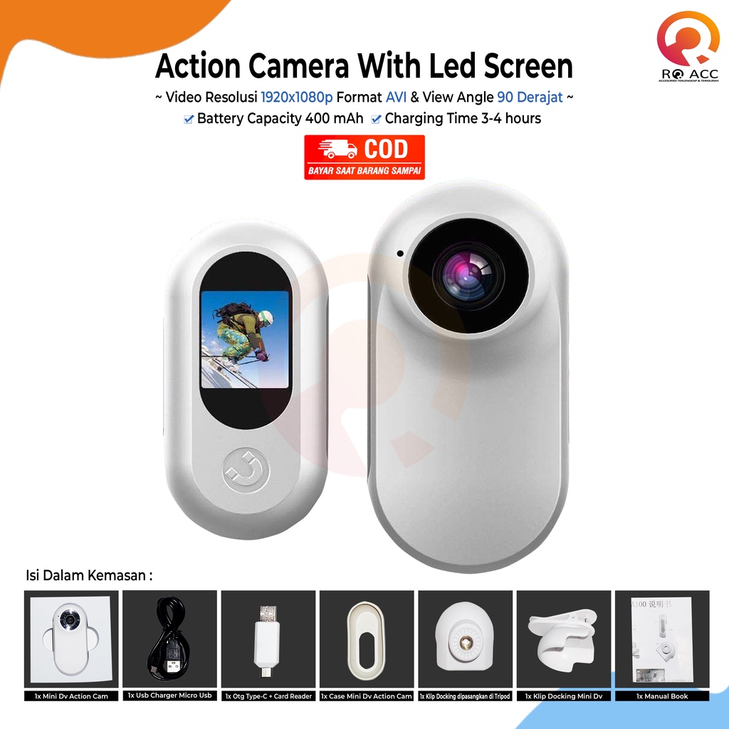 [RO ACC] NVN-AC1 THUMB ACTION CAMERA LIVE RECORDING CAMERA ACTION