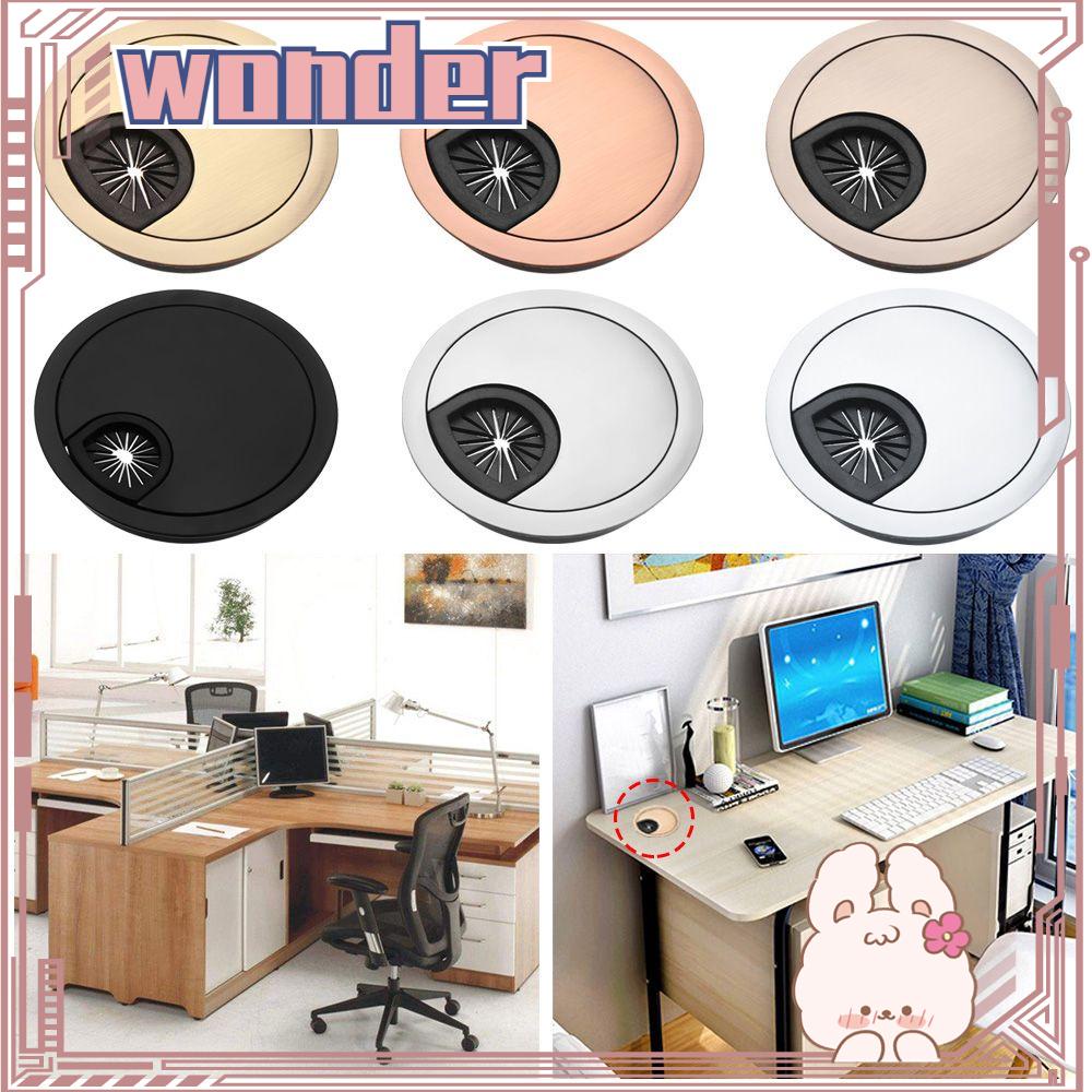 Wonder Penutup Lubang Kawat Praktis Firm Office Organizer Hardware Penjepit Kabel Kotak Garis