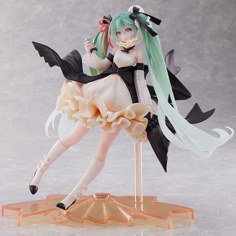 Hatsune Miku Virtual Artis Singer Masterpiece Latidos Figure Gadis Lucu Model Berdiri Rumah Ornamen Figure